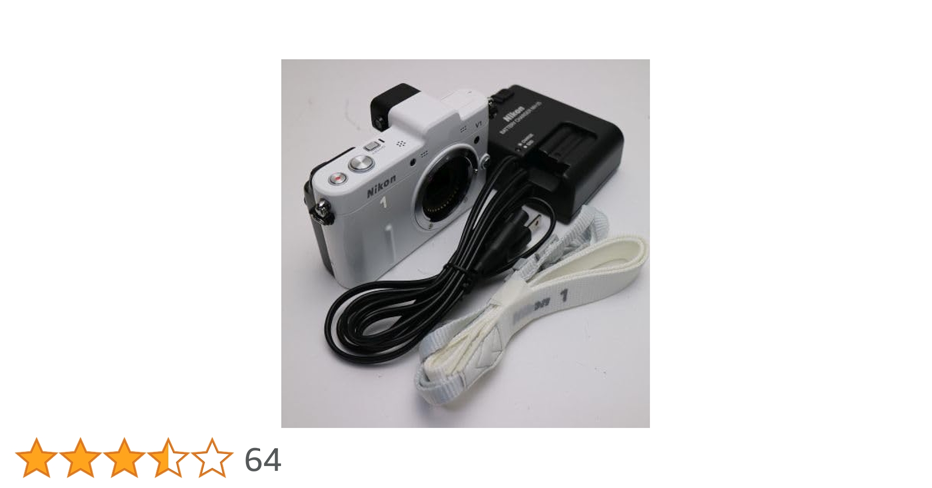 Amazon | Nikon 1 V1 ボディ ホワイト | ミラーレス一眼 通販